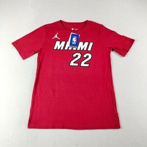 Nike Shirt Youth Medium Multicolor Jimmy Butler #22 Miami Heat Short Sleeve‎ NBA